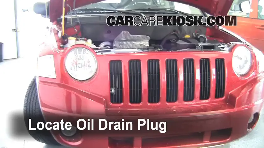 2008 Jeep Compass Sport 2.0L 4 Cyl. Oil Change Oil and Oil Filter